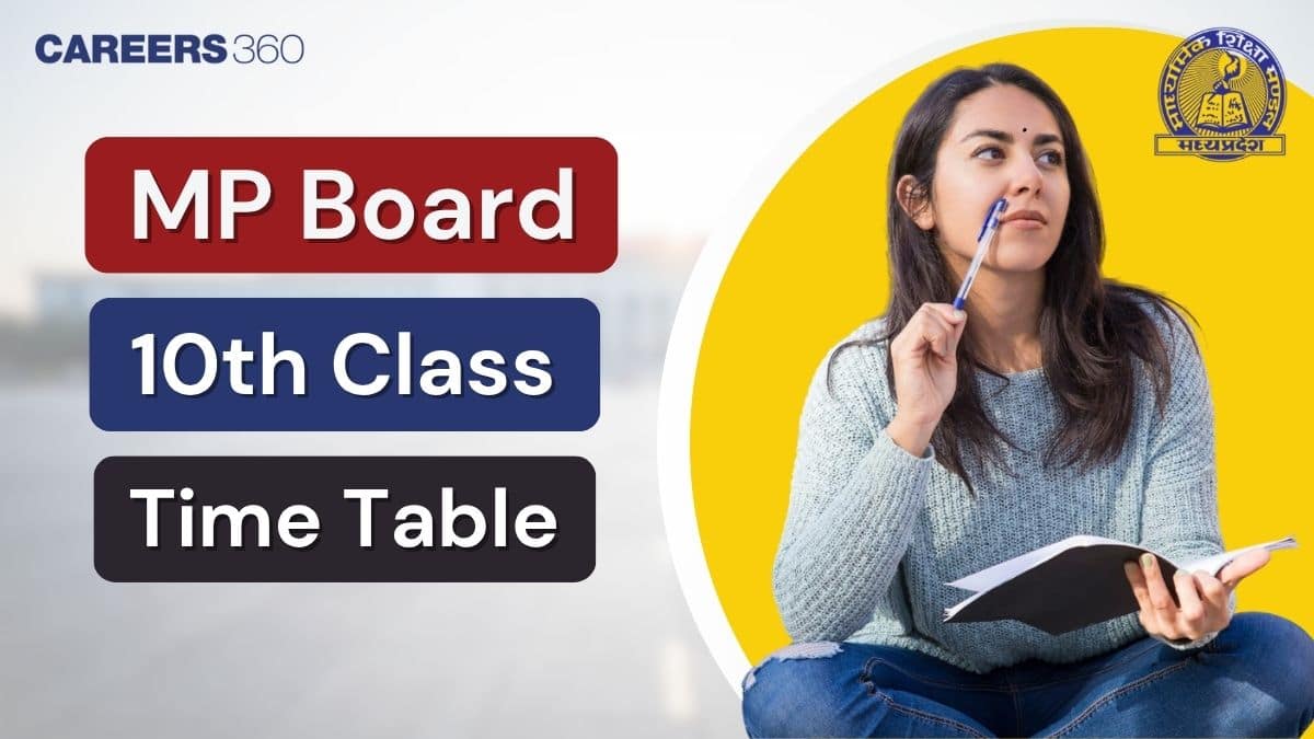 MP Board 10th Time Table 2026 Out; Check MPBSE Class 10 Exam Dates Here